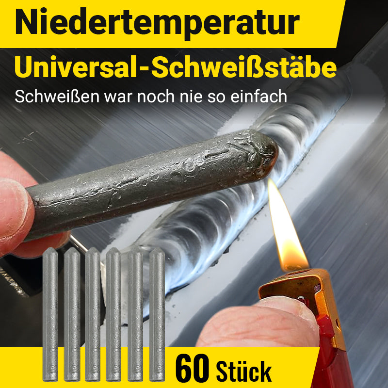 6x Aluminium-Niedertemperatur-Schweißstäbe – Universal Lötstäbe, Kupfer-Alu, Markenlos