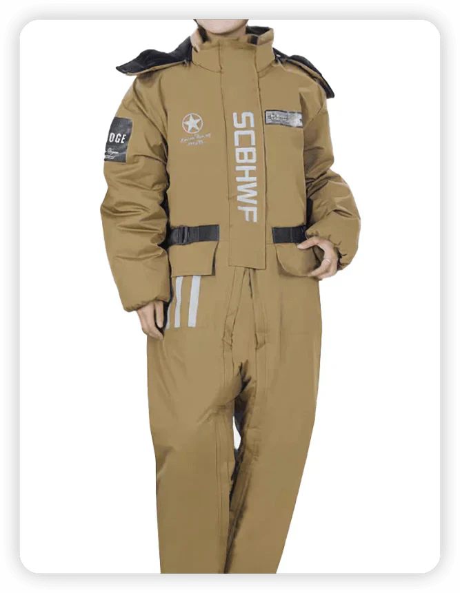 ❄️ Isolierter Ganzkörperanzug für Winter Outdoor-Aktivitäten – Perfekt für Reiten und mehr!