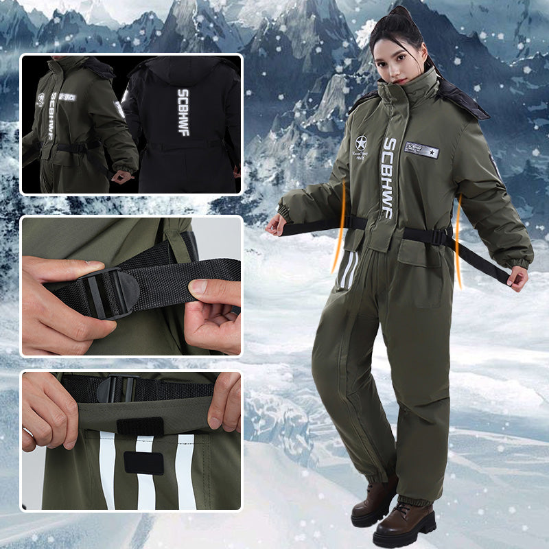 ❄️ Isolierter Ganzkörperanzug für Winter Outdoor-Aktivitäten – Perfekt für Reiten und mehr!