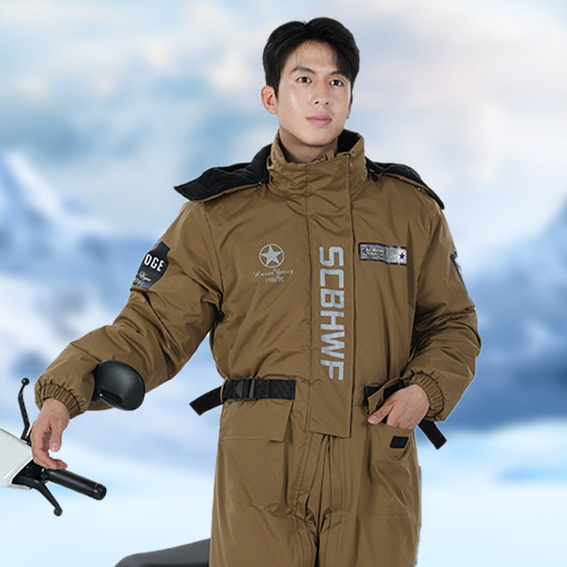 ❄️ Isolierter Ganzkörperanzug für Winter Outdoor-Aktivitäten – Perfekt für Reiten und mehr!