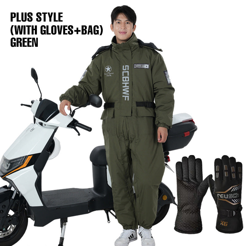 ❄️ Isolierter Ganzkörperanzug für Winter Outdoor-Aktivitäten – Perfekt für Reiten und mehr!