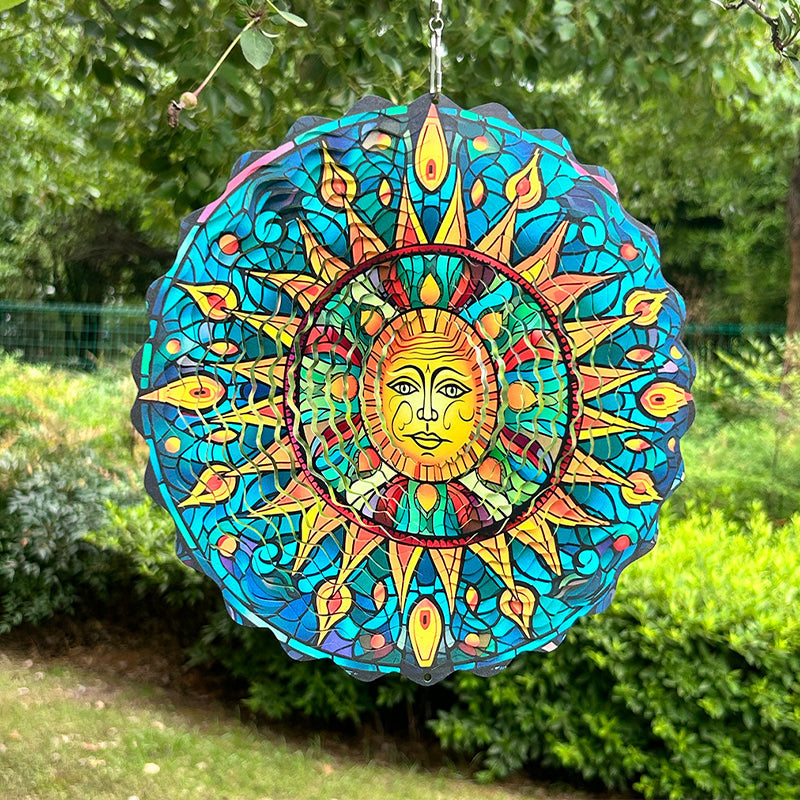 (🎁2025 Heißer Verkauf🎁) 3D-Windspiel Mandala in bunten Farben