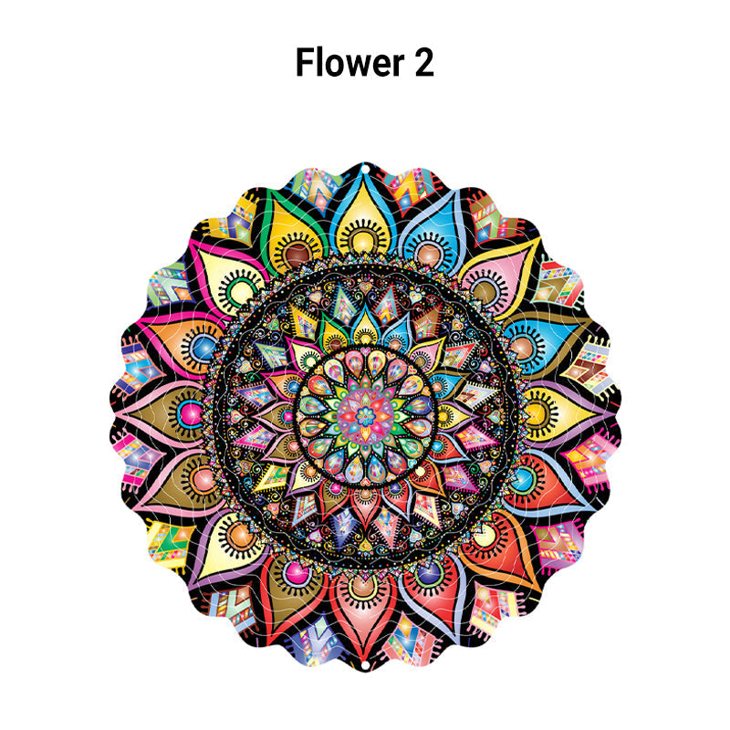 (🎁2025 Heißer Verkauf🎁) 3D-Windspiel Mandala in bunten Farben