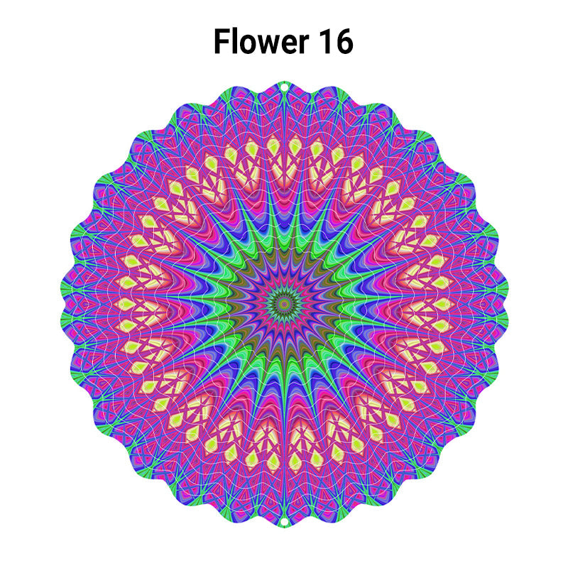 (🎁2025 Heißer Verkauf🎁) 3D-Windspiel Mandala in bunten Farben