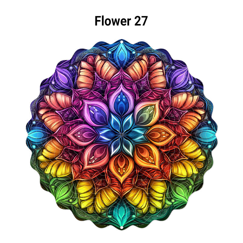 (🎁2025 Heißer Verkauf🎁) 3D-Windspiel Mandala in bunten Farben