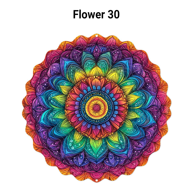 (🎁2025 Heißer Verkauf🎁) 3D-Windspiel Mandala in bunten Farben