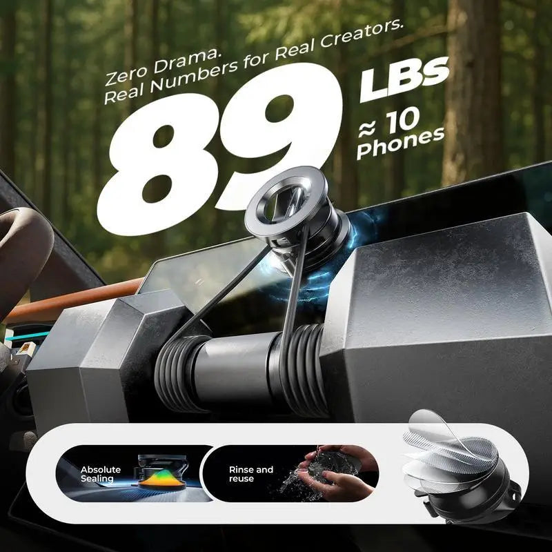 360° verstellbarer magnetischer Vakuum-Telefonhalter📱🚗