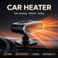 🚗2-in-1 tragbare Autoheizung & Scheibenenteiser🚗 – Mit 360°-Drehung & 3 Stufen – Ideal zum schnellen Enteisen, Entfeuchten und Beheizen des Fahrgastraums ⚡