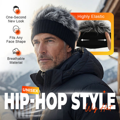 Unisex Hip-Hop Style Wig Hat