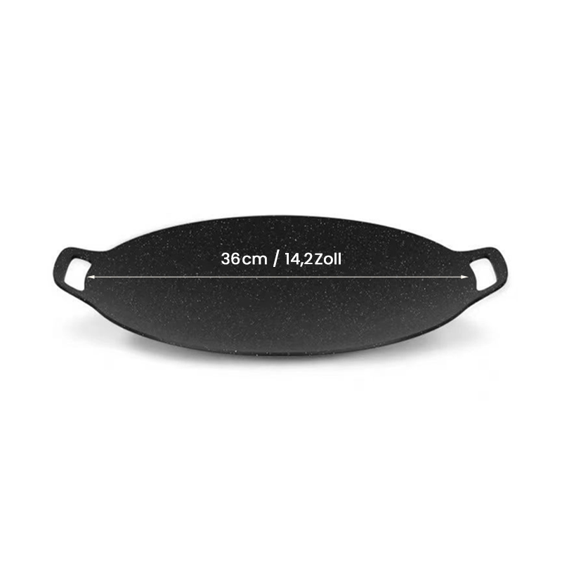 🍳Multifunktionale Antihaft-Bratpfanne Medizinische Stein-Grillpfanne