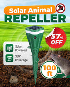 🌸 Hot Sale 50% Rabatt ☘️ Solarbetrieben wasserdicht Schraube Mole Abwehrmittel