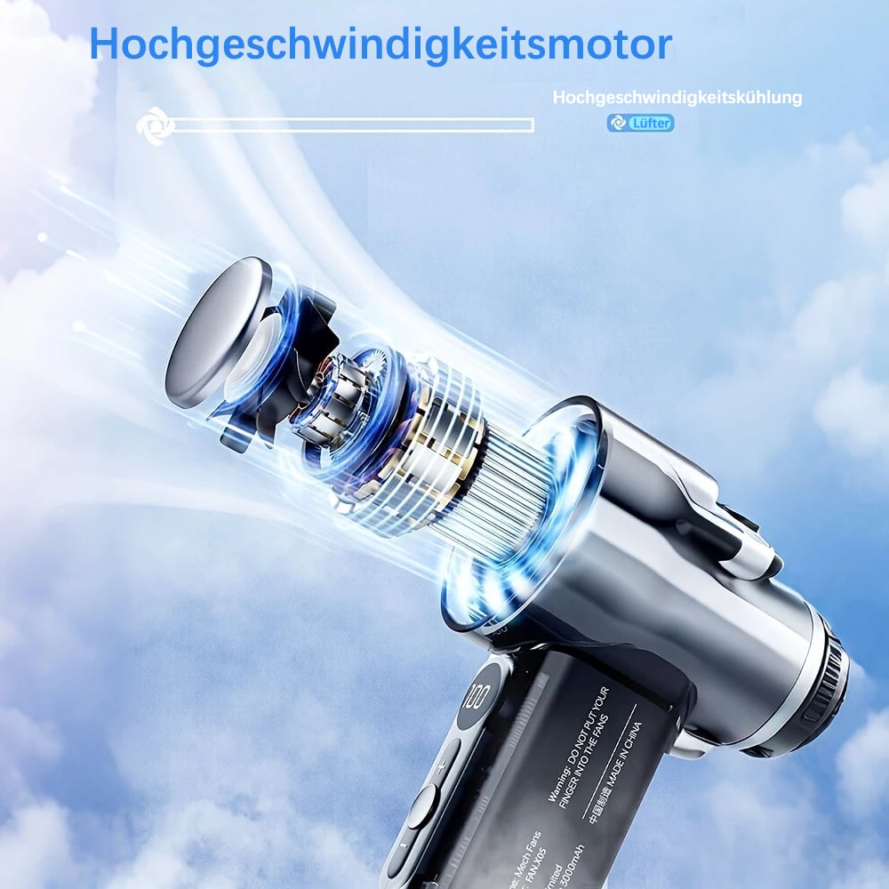 🔥 Letzter Aktionstag! 🔥 Kaltkompressen-Ventilator, transparenter Mini-Ventilator im Mecha-Stil