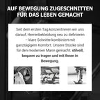 🔍 Herren Einfarbige Freizeithose schlanke Passform – Saubere Nähte & leicht kombinierbar