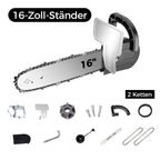 🔥Bausatz zum Umbau eines Winkelschleifers in eine elektrische Kettensäge