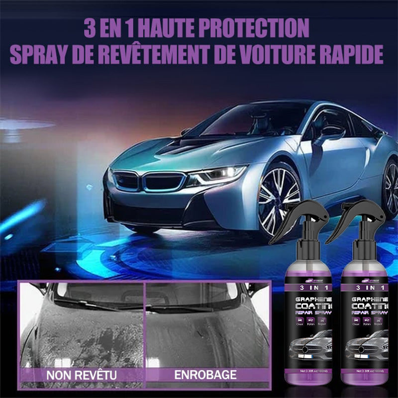 🔥Kaufen Sie 2 und erhalten Sie 3 gratis🔥 3-IN-1 Hoher Schutz Schnelles Auto-Beschichtung Spray