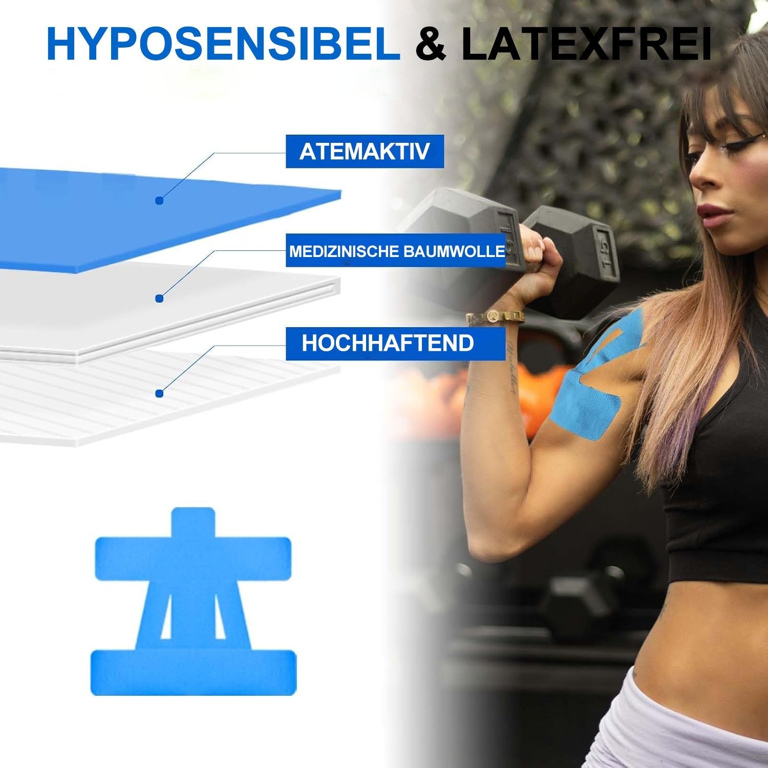 🏅Letzter Tag 49 % RABATT🔥✴️Kinesiologie-Tape zur Linderung von Schulterschmerzen