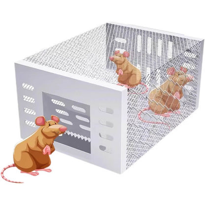🎁 50 % Rabatt ⏳🐭 Automatische Mausefalle mit kontinuierlichem Zyklus