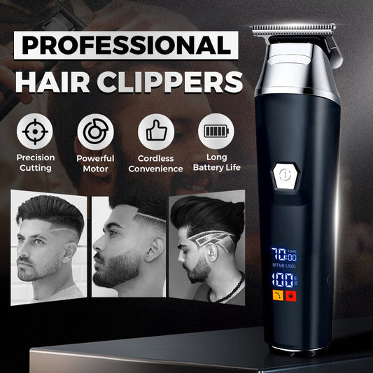 50 % Rabatt❤️‍🔥 Haushalt Digitalanzeige Professionelle elektrische Haarschneidemaschine