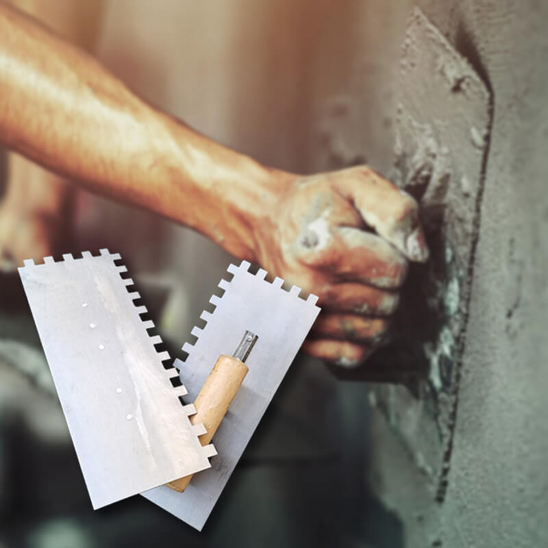 Fliesenspachtel mit Zahnung