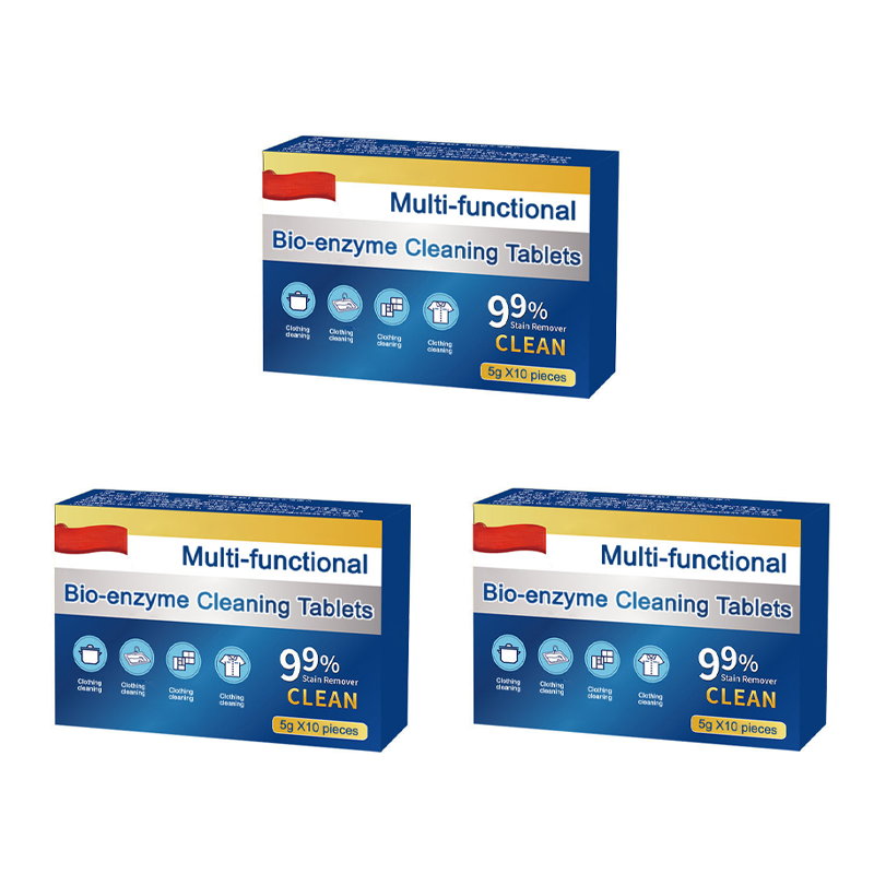 🔥Begrenzte Zeit 50% Rabatt🔥Multifunktionale Bio-Enzym-Reinigungstabletten