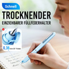 Schnell Trocknender, Einziehbarer Füllfederhalter