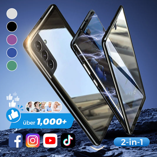 🔥Limited Time 50% OFF🔥2-in-1 Magnetische Hülle und Schutzfolie für die Galaxy-Serie21-25