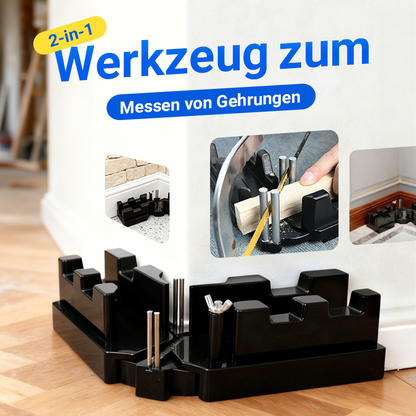 ⏳Begrenzte Zeit 50 % Rabatt💥2-in-1-Mess- und Gehrungssägenwerkzeug