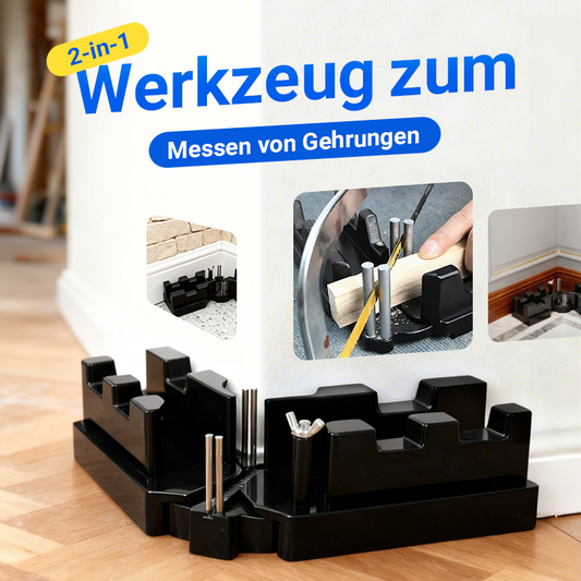 ⏳Begrenzte Zeit 50 % Rabatt💥2-in-1-Mess- und Gehrungssägenwerkzeug