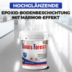 🔥Bis zu 49% Rabatt!🔥Hochglänzende Epoxidharz-Bodenbeschichtung mit Marmoreffekt