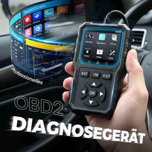 🔥🔥  50% RABATT, NUR ZEITLIMITIERT! 🔧Professionelles OBD2-Diagnosegerät