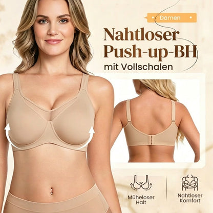 Damen eleganter transparenter Vollschalen-BH in großen Größen