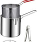 🍳304 Stainless‑Steel Multifunctional Fryer 🧺