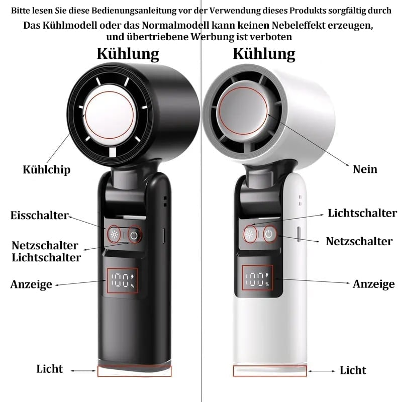 🔥2025 Heißer Verkauf🔥Mini-Eis-Kühlgebläse💥50% Rabatt auf Bestellungen