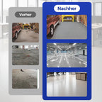 🔥Bis zu 49% Rabatt!🔥Hochglänzende Epoxidharz-Bodenbeschichtung mit Marmoreffekt