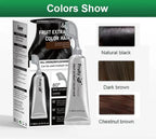 Fruchtessenz-Haarfärbekamm – Sanft färbend und pflegend für glänzendes Haar 💇‍♀️🌟