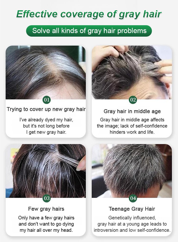 Fruchtessenz-Haarfärbekamm – Sanft färbend und pflegend für glänzendes Haar 💇‍♀️🌟