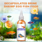 Entkapselte Salinenkrebs-Eier als Fischfutter