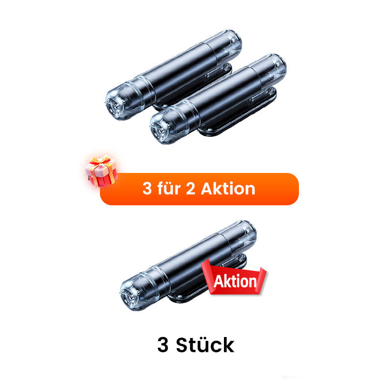 🔥🚨Lebensrettender Auto-Nothammer mit Wolframspitze und Gurtschneider