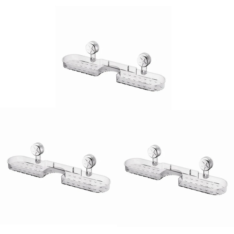 Mehrzweck-Organizer mit Saugnäpfen zur Wandmontage ohne Bohren