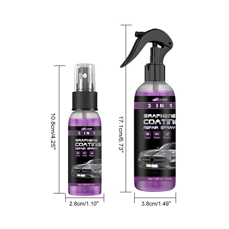 🔥Kaufen Sie 2 und erhalten Sie 3 gratis🔥 3-IN-1 Hoher Schutz Schnelles Auto-Beschichtung Spray