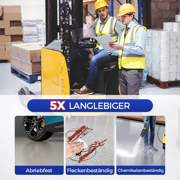 🔥Bis zu 49% Rabatt!🔥Hochglänzende Epoxidharz-Bodenbeschichtung mit Marmoreffekt