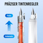 Schnell Trocknender, Einziehbarer Füllfederhalter