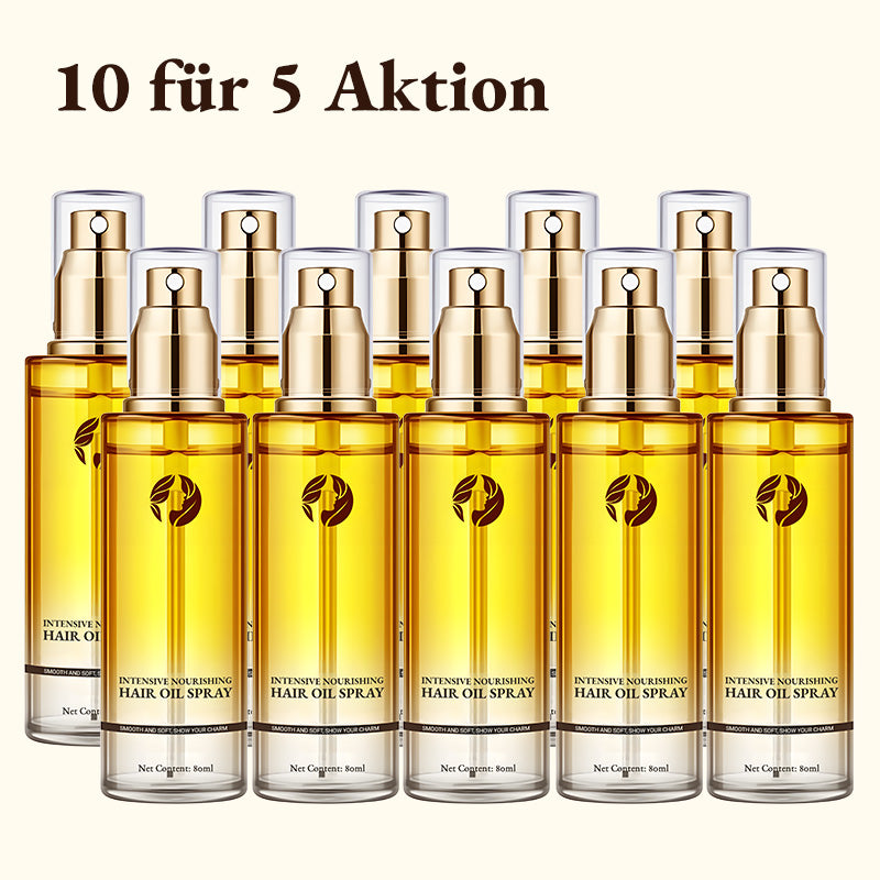 ✨🔥MEHR KAUFEN, MEHR SPAREN🔥 Intensiv Pflegendes Haaröl-Spray - Mit Keratin und Hitzeschutz für Geschmeidigen Glanz und Reparatur bis in die Spitzen 🌟🧴