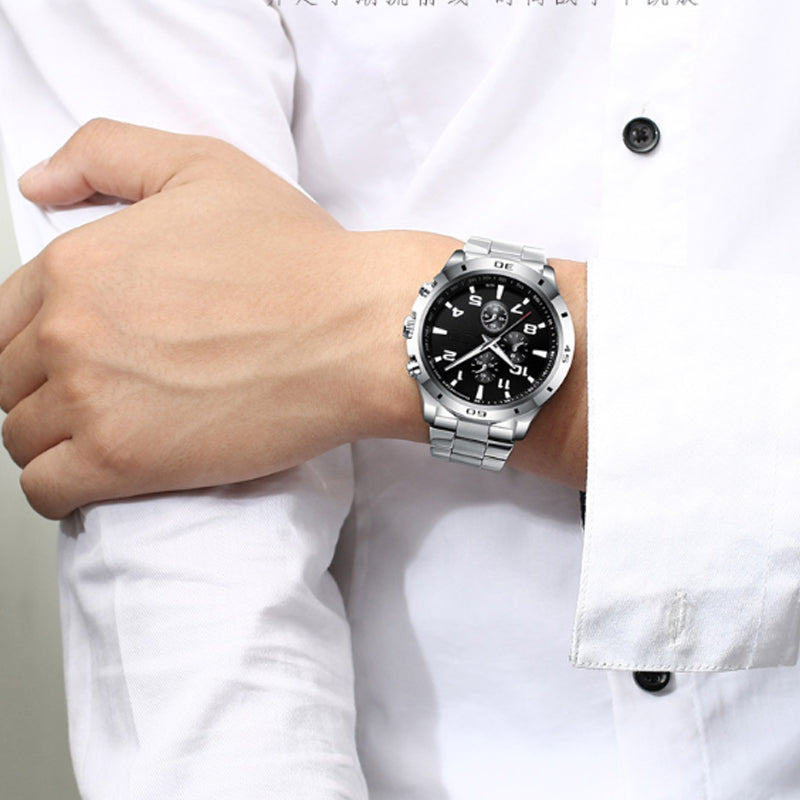 ✨2025 Brandneues Design - Heute mit 50% Rabatt kaufen!⌚Wasserdichte Quarzuhr mit Leuchtmasse