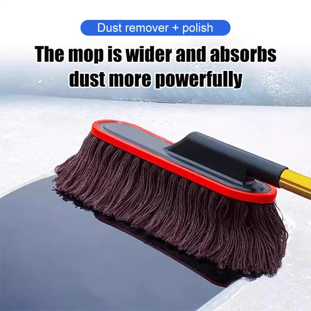 🔥Letzter Tag Aktion🚗Autostaubwedel mit ausziehbarem Teleskopstiel