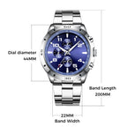 ✨2025 Brandneues Design - Heute mit 50% Rabatt kaufen!⌚Wasserdichte Quarzuhr mit Leuchtmasse