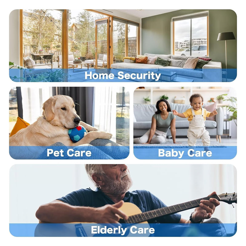 💥Drahtlose Innenraum-Bewegungserkennungs-Roboterkamera