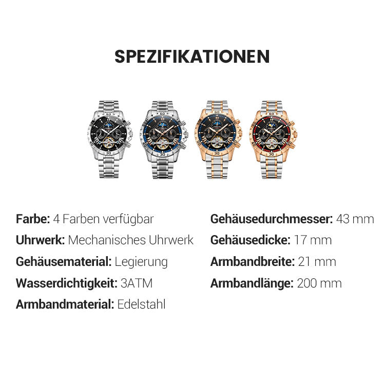 ⌚💧Schweizer brandneue wasserdichte automatische mechanische Uhren