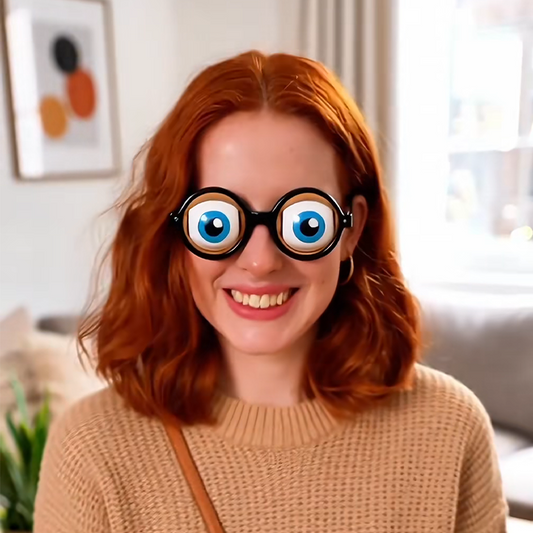 🔥WEIHNACHTSANGEBOT 50 % RABATT!!🏆Blitzangebot💥Lustige Brille mit Augenzwinkern-Mechanismus🥸