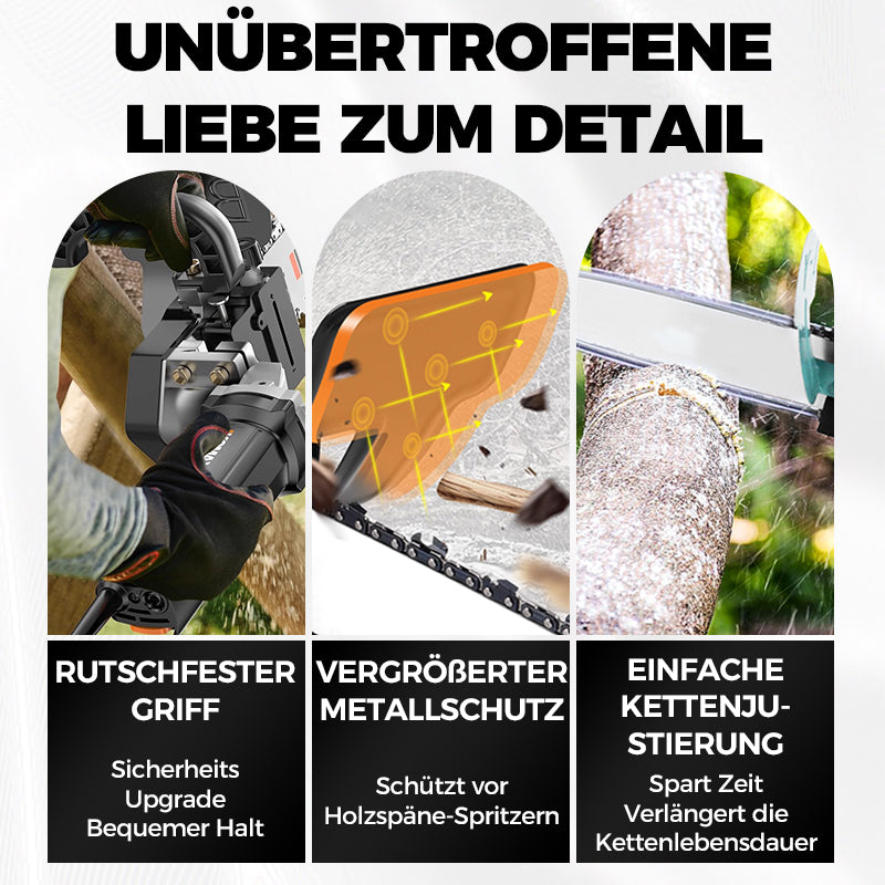 🔥Bausatz zum Umbau eines Winkelschleifers in eine elektrische Kettensäge